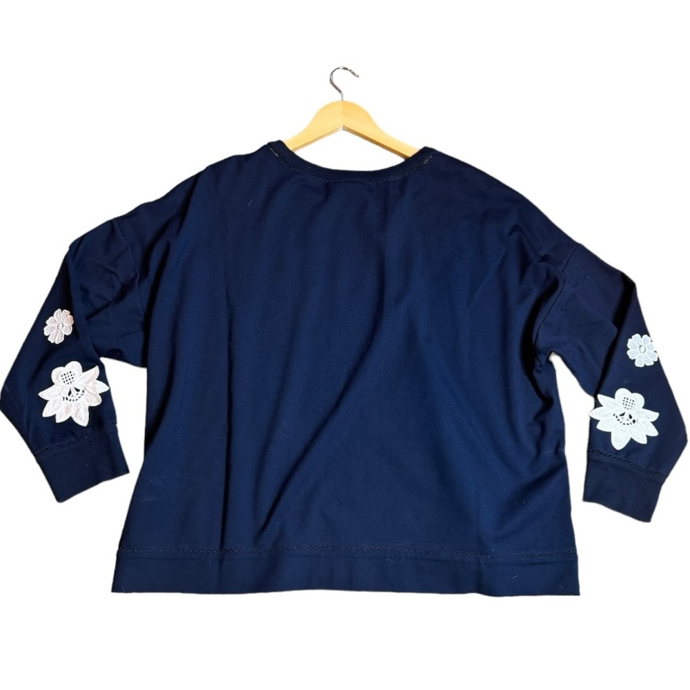 Victoria Beckham for Target Floral Lace Appliqué Top size 2X - Picture 7 of 11